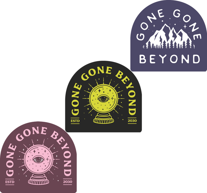 Gone Gone Beyond Stickers